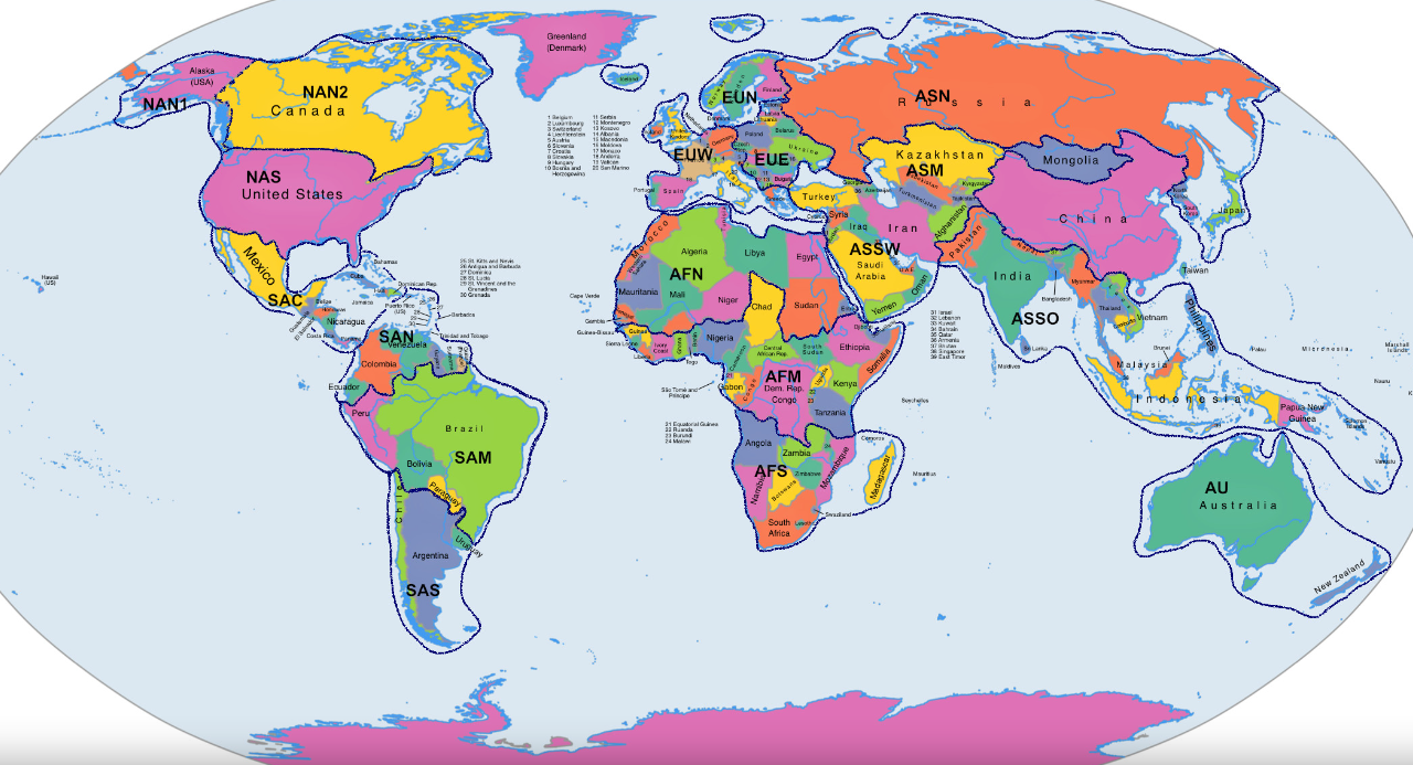 World map